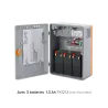 Coffret alimentation chargeur en ABS avec alimentation et batteries RSX-1201.5C + 3 FX121.3| IZYX SYSTEMS