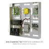 Coffret métal pour carte électronique avec alimentation et batteries ACM5-1220 + 2 FX1207| IZYX SYSTEMS