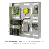 Coffret métal pour carte électronique avec alimentation et batteries ACM5-1220 + 3 FX123.2 | IZYX SYSTEMS