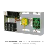 Coffret métal pour carte électronique avec alimentation et batteries ACM2-1210 + 3 FX123.2| IZYX SYSTEMS