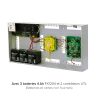 Coffret métal pour carte électronique avec alimentation et batteries ACM2-1210 + 3 FX1204| IZYX SYSTEMS