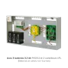 Coffret métal pour carte électronique avec alimentation et batteries ACM2-1205 + 3 FX123.3| IZYX SYSTEMS