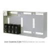 Coffret métal vide ACMB2/3 pour carte électronique avec 4 batteries FX123.2  | IZYX SYSTEMS