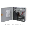 Coffret alimentation chargeur en ABS avec alimentation et batteries RSX-2405C + 2 FX1207| IZYX SYSTEMS
