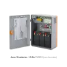 Coffret alimentation chargeur multivoies en ABS avec alimentation et batteries RSXV-12054C + 3 FX121.3| IZYX SYSTEMS