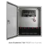 Coffret métal étanche IP66 avec alimentation et batteries PSW405020-482.5 + 7 FX1207 | IZYX SYSTEMS