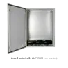 Coffret métal vide étanche IP66 avec batteries PSWB608030 + 3 FX1224 | IZYX SYSTEMS