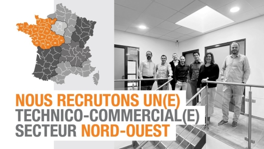 IZYX SYSTEMS recrute un(e) Technico-Commercial(e) Secteur NORD-OUEST