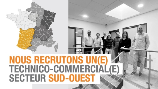 IZYX SYSTEMS recrute un(e) Technico-Commercial(e) Secteur SUD-OUEST